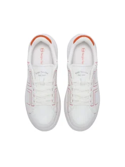 Sergio Tacchini 1966 Court Sneaker- White/ Adrenaline Rush Discount