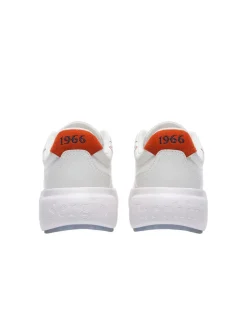 Sergio Tacchini 1966 Court Sneaker- White/ Adrenaline Rush New