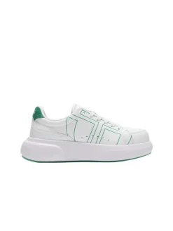 Sergio Tacchini 1966 Court Sneaker- White/ Multi Sale