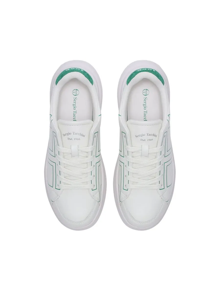 Sergio Tacchini 1966 Court Sneaker- White/ Multi Clearance