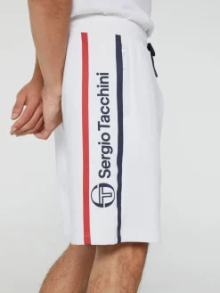 Sergio Tacchini Abbey Shorts- White/ Adrenaline Rush Online