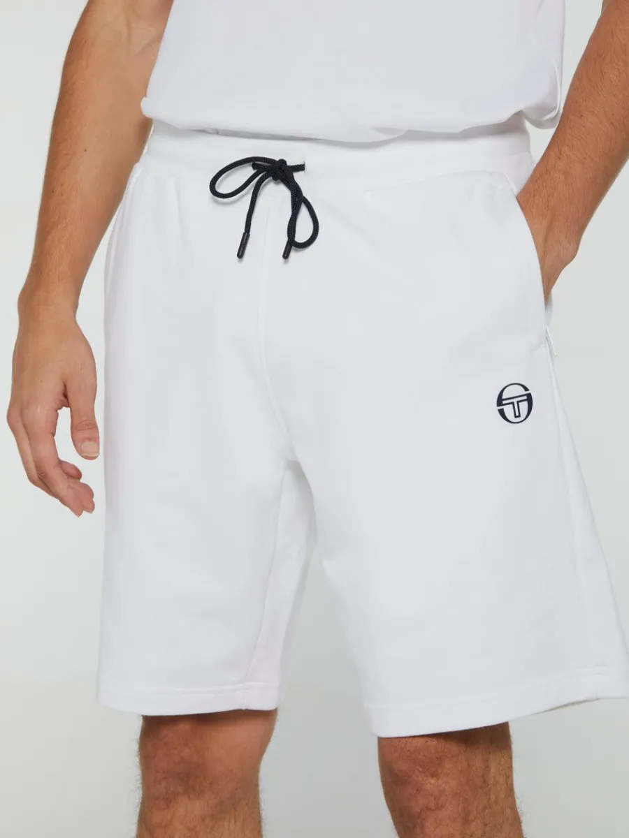 Sergio Tacchini Abbey Shorts- White/ Adrenaline Rush Online