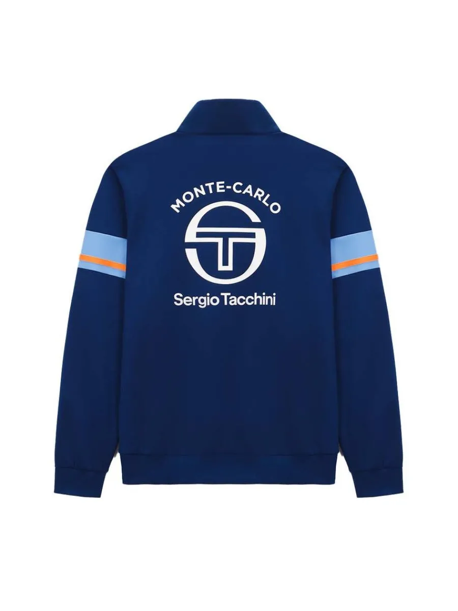 Sergio Tacchini Ace Staff Track Jacket- Navy Outlet