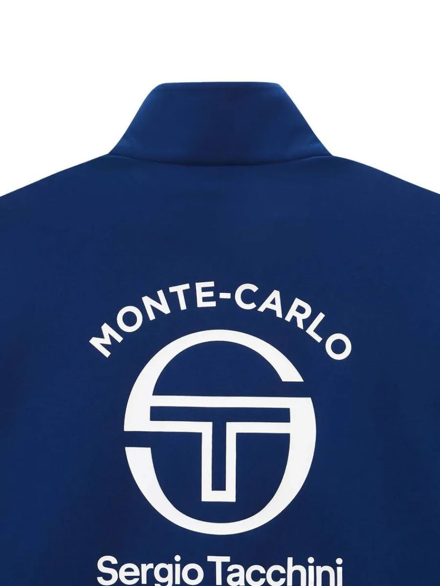 Sergio Tacchini Ace Staff Track Jacket- Navy Sale