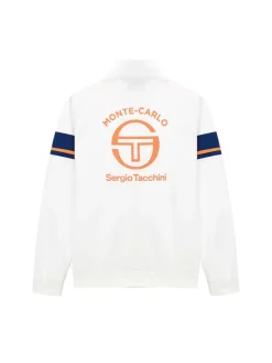 Sergio Tacchini Ace Staff Track Jacket- Off White Sale
