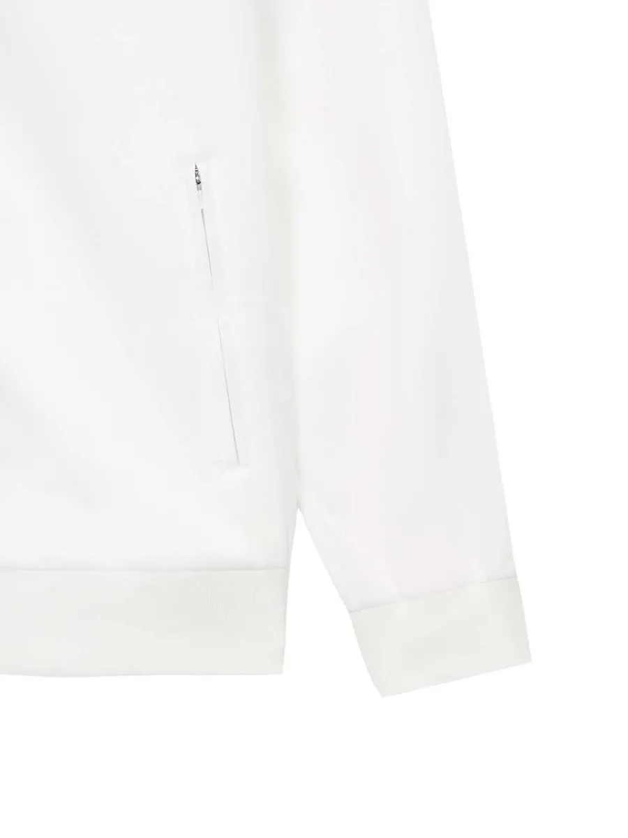 Sergio Tacchini Ace Staff Track Jacket- Off White Clearance