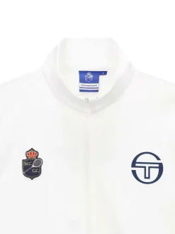 Sergio Tacchini Ace Staff Track Jacket- Off White