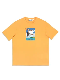 Sergio Tacchini Aereo T-Shirt- Tangerine Clearance