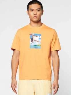 Sergio Tacchini Aereo T-Shirt- Tangerine