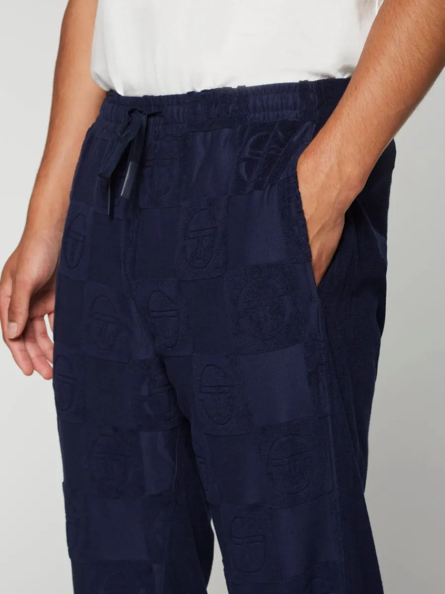 Sergio Tacchini Anzio Track Pant- Maritime Blue Hot