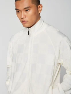 Sergio Tacchini Anzio Zip-Up Track Jacket-Gardenia
