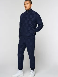 Sergio Tacchini Anzio Zip-Up Track Jacket-Maritime Blue Best