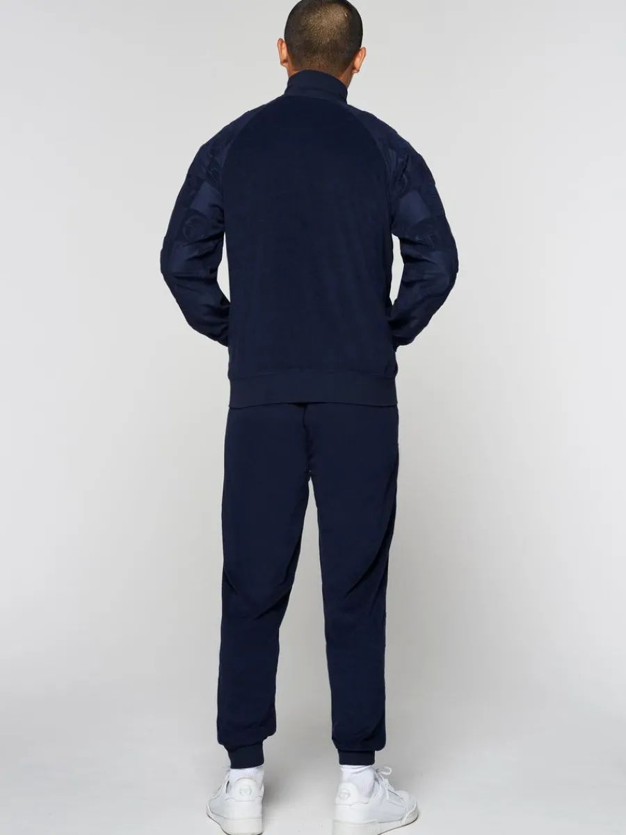 Sergio Tacchini Anzio Zip-Up Track Jacket-Maritime Blue Best