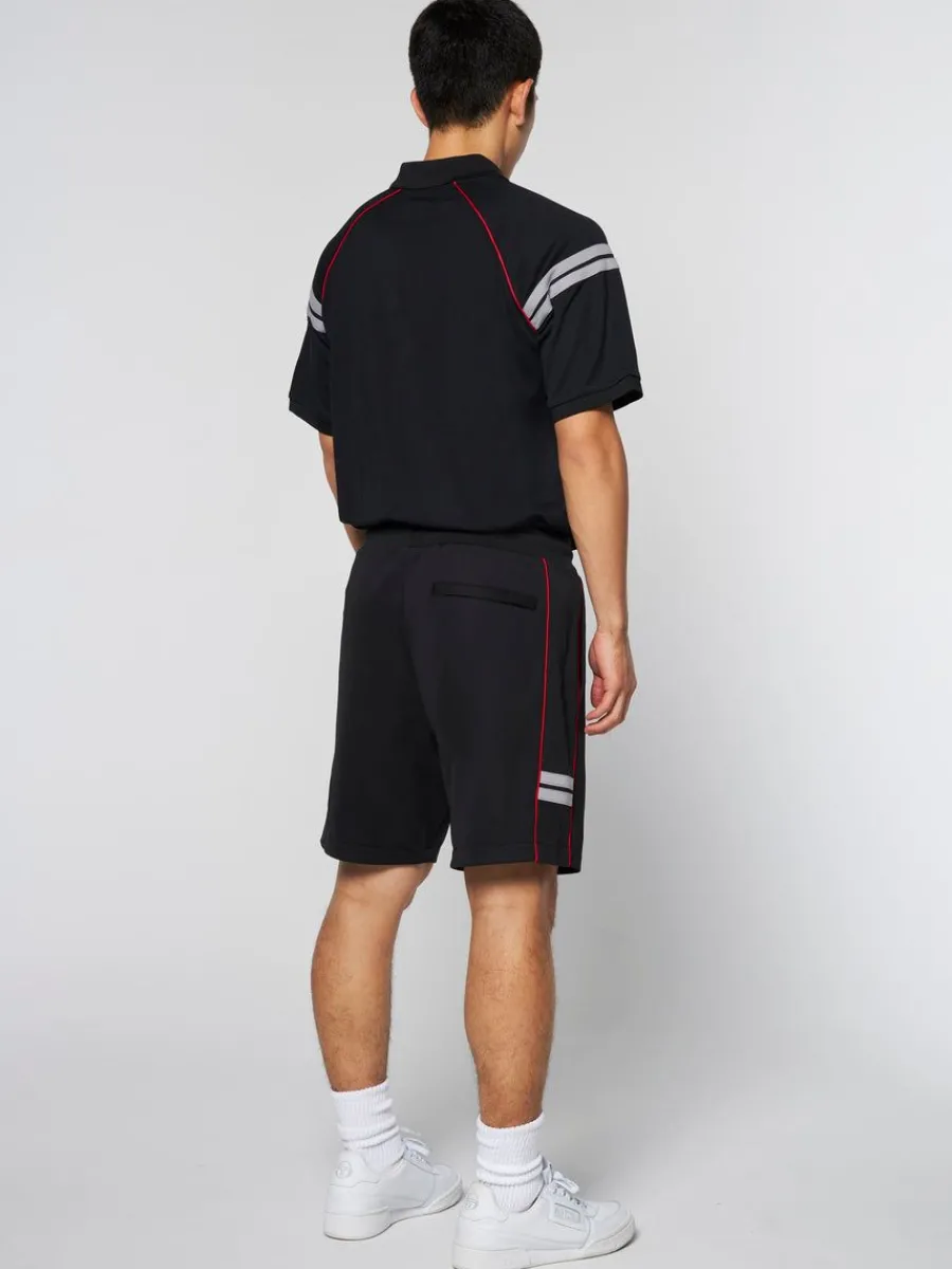 Sergio Tacchini Ascot Track Short- Black Online