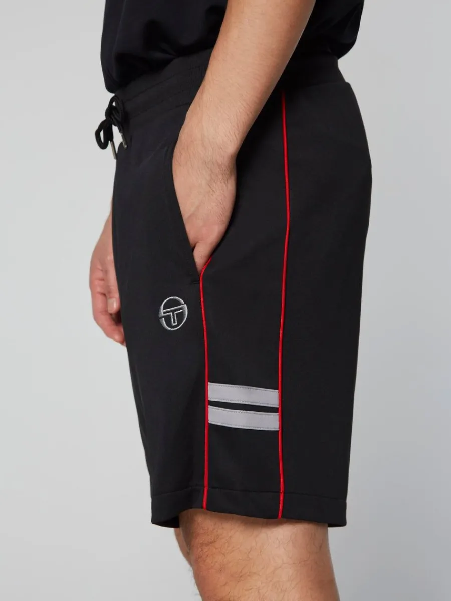 Sergio Tacchini Ascot Track Short- Black Online