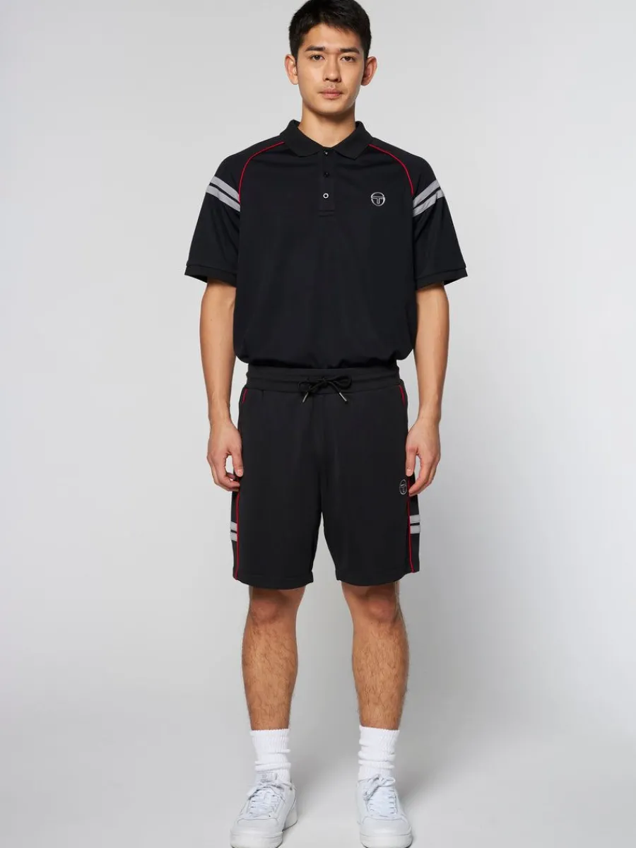 Sergio Tacchini Ascot Track Short- Black Online