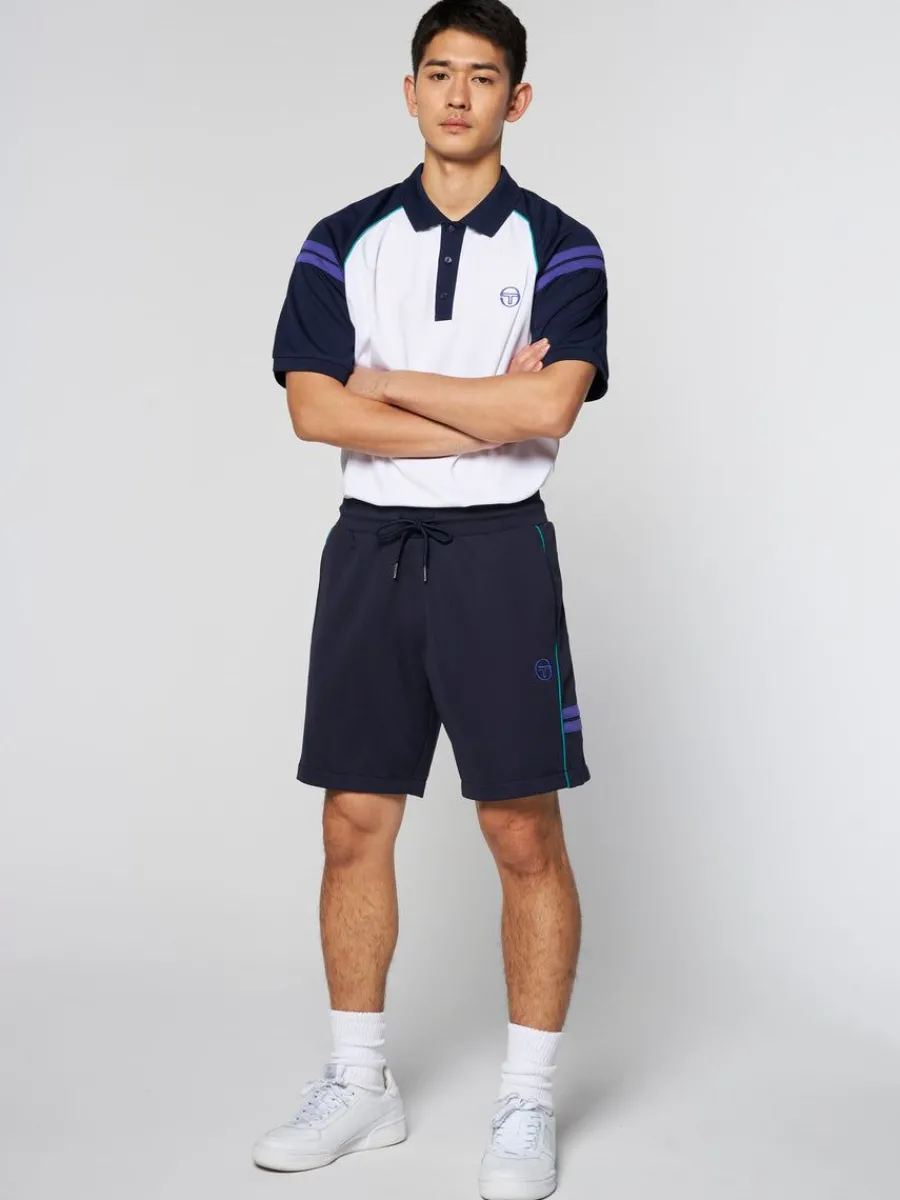 Sergio Tacchini Ascot Track Short-Maritime Blue Hot