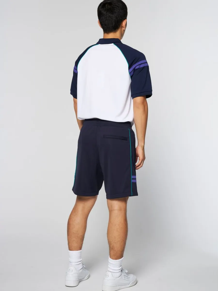 Sergio Tacchini Ascot Track Short-Maritime Blue Hot