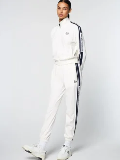 Sergio Tacchini Atri Velour Track Pant- Gardenia Clearance