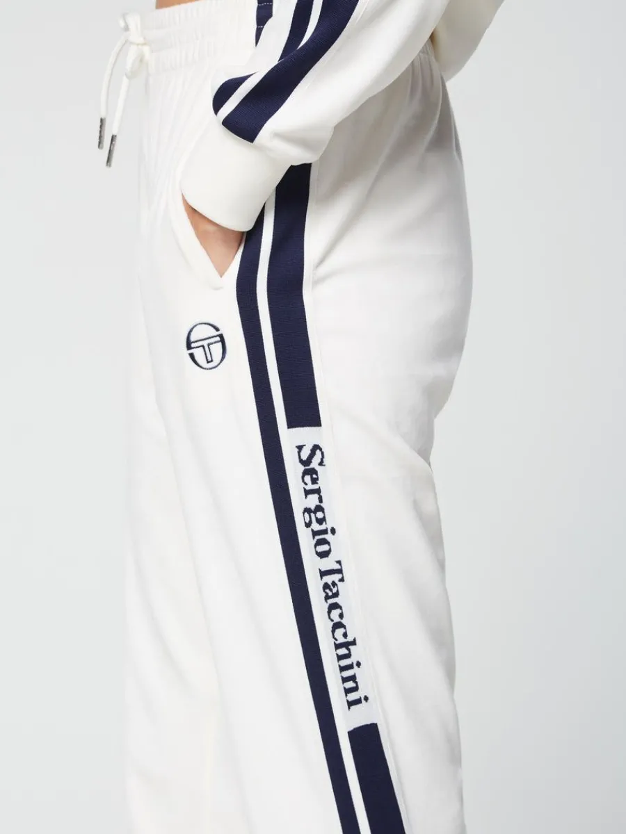 Sergio Tacchini Atri Velour Track Pant- Gardenia Clearance