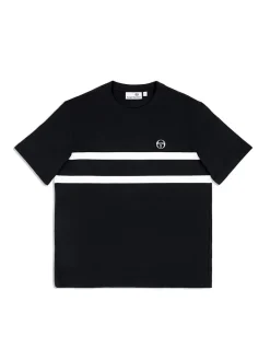 Sergio Tacchini Banda T-Shirt- Black Beauty New