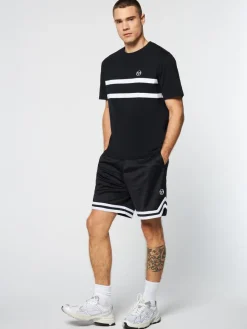 Sergio Tacchini Banda T-Shirt- Black Beauty Outlet