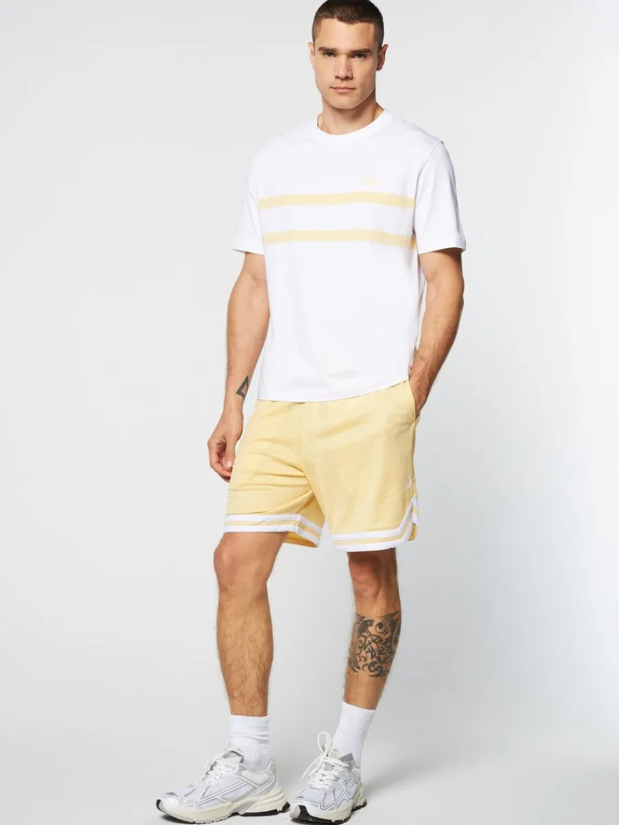 Sergio Tacchini Banda T-Shirt- Golden Haze New