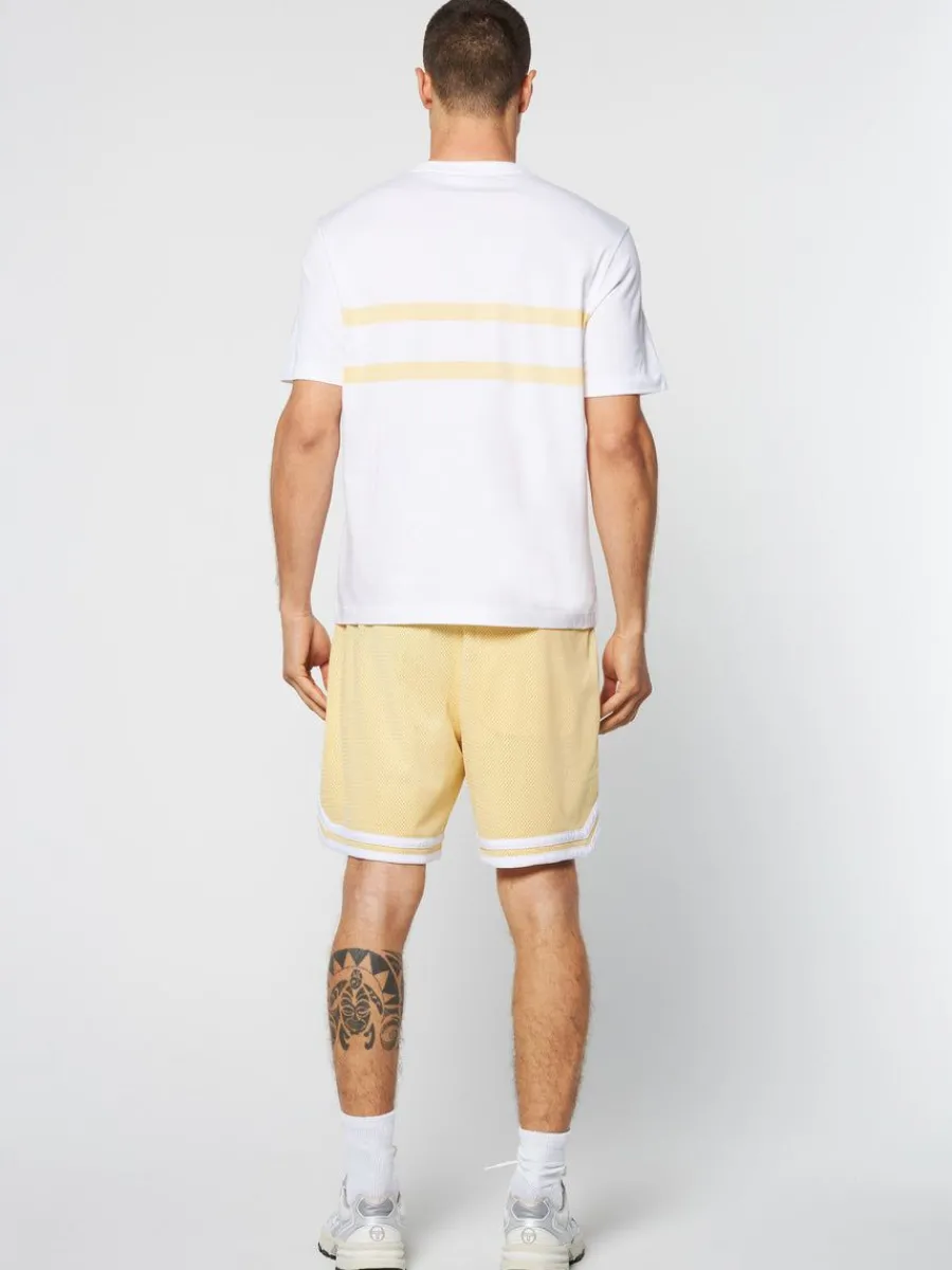 Sergio Tacchini Banda T-Shirt- Golden Haze New
