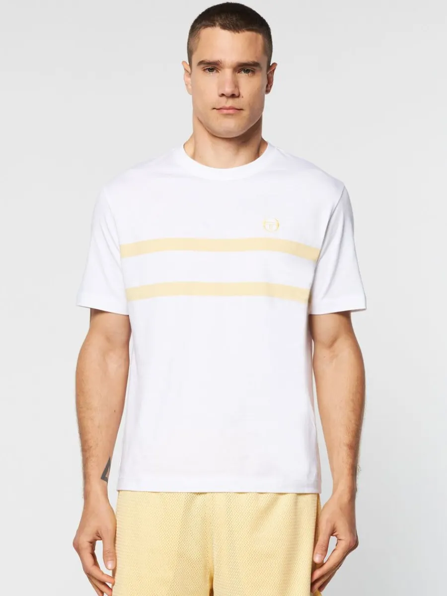 Sergio Tacchini Banda T-Shirt- Golden Haze Online