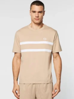 Sergio Tacchini Banda T-Shirt- Humus Sale