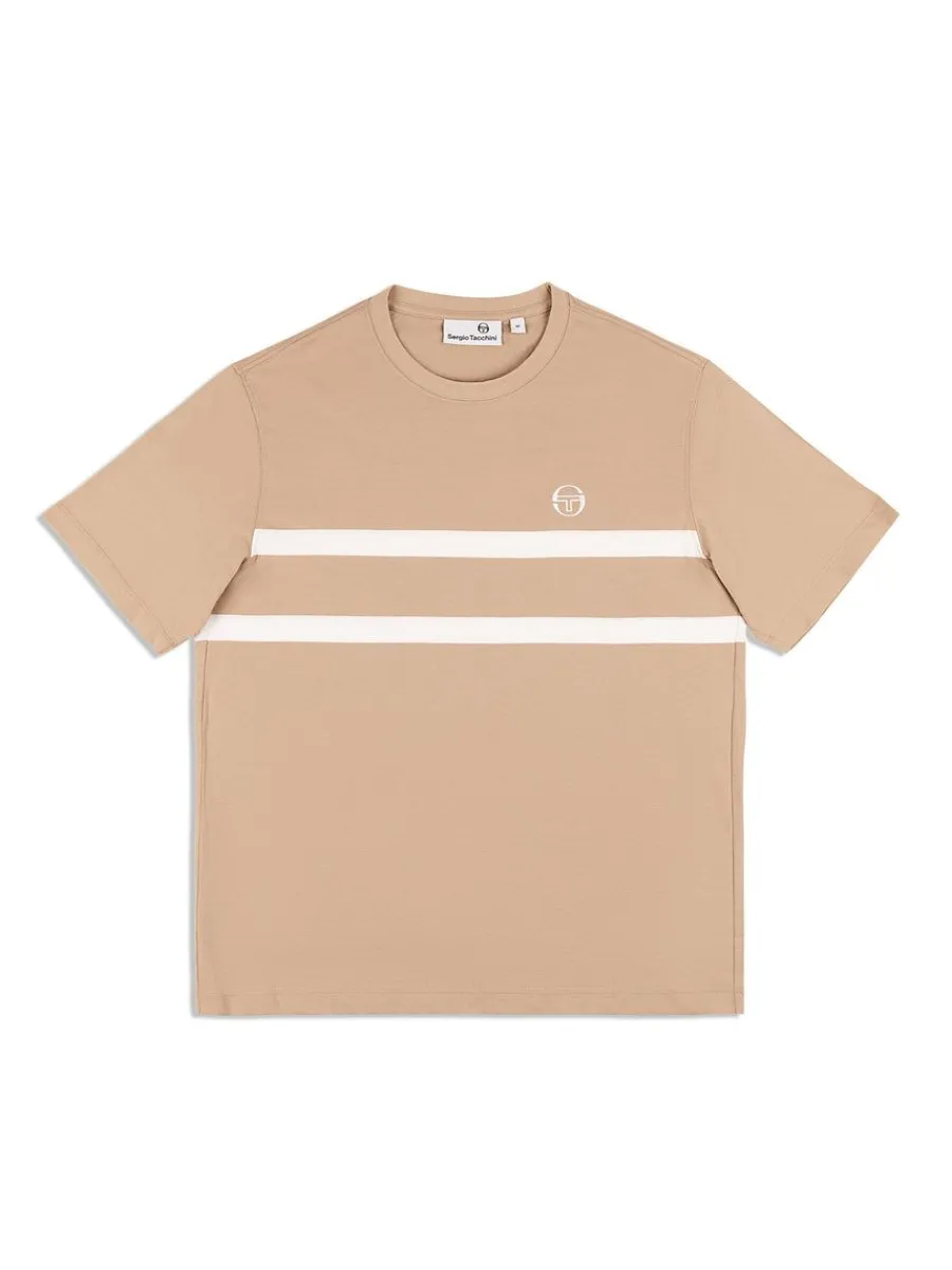 Sergio Tacchini Banda T-Shirt- Humus Best