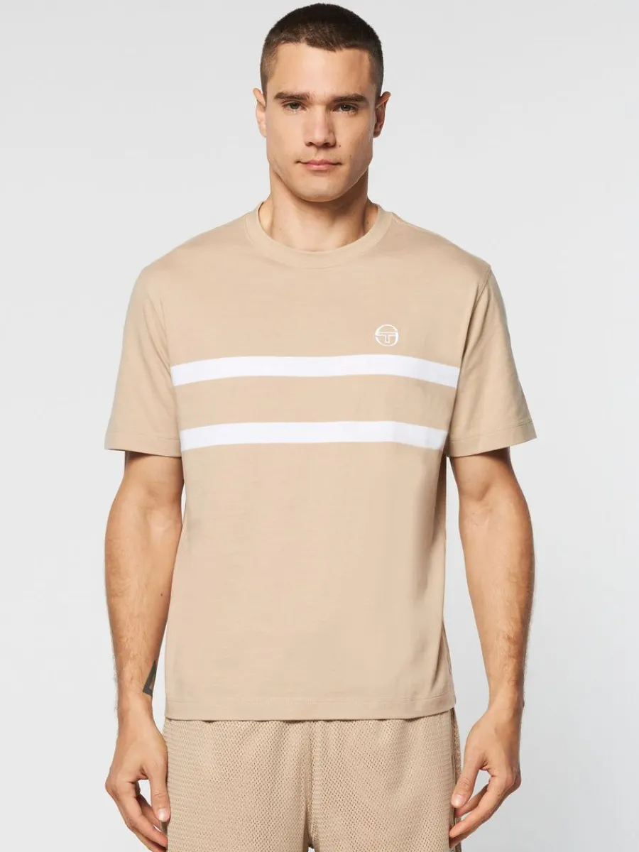 Sergio Tacchini Banda T-Shirt- Humus Best