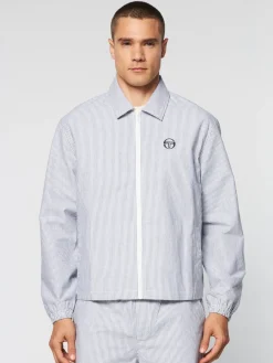 Sergio Tacchini Benvolio Oxford Jacket- Maritime Blue