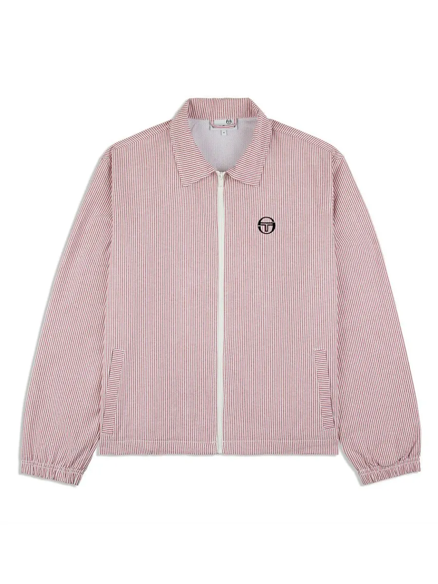 Sergio Tacchini Benvolio Oxford Jacket- Wild Rose Sale