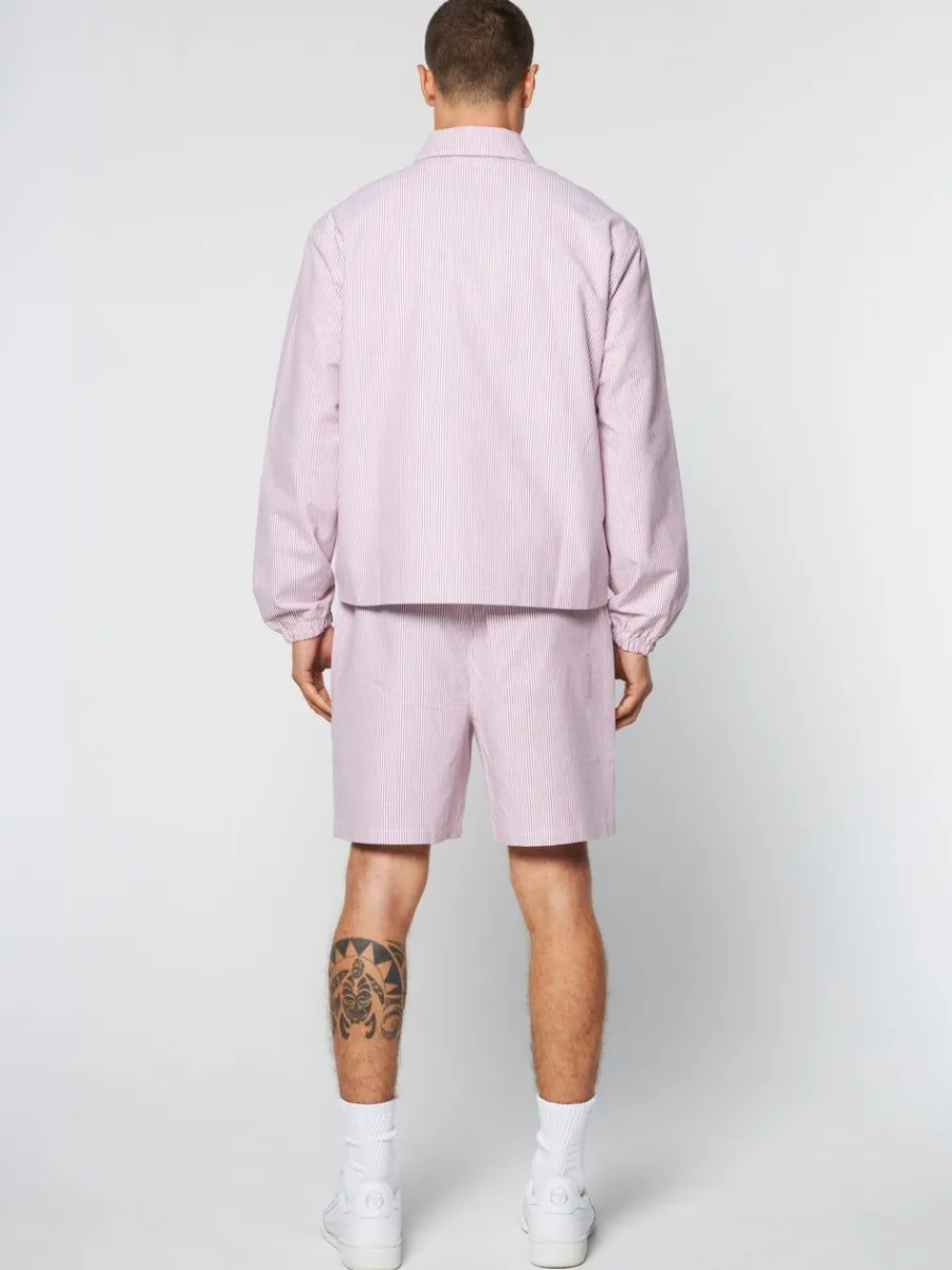 Sergio Tacchini Benvolio Oxford Jacket- Wild Rose Sale
