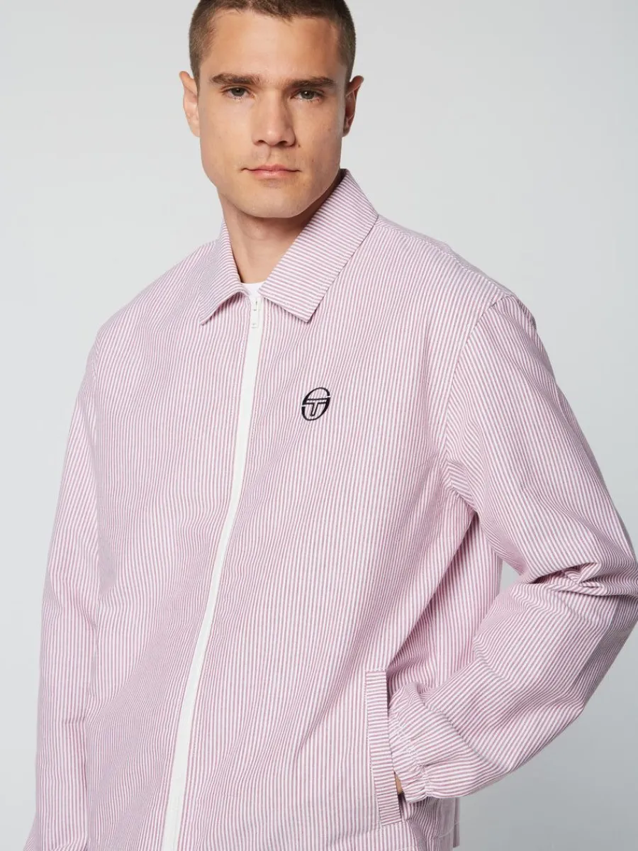 Sergio Tacchini Benvolio Oxford Jacket- Wild Rose Sale
