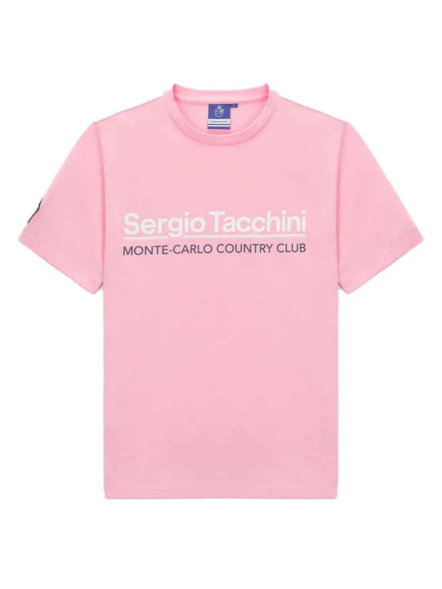 Sergio Tacchini Bimane Mch T-Shirt- Light Pink Online