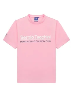 Sergio Tacchini Bimane Mch T-Shirt- Light Pink Discount