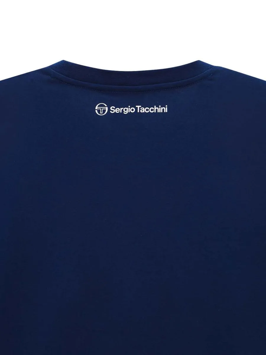 Sergio Tacchini Bimane Mch T-Shirt- Navy Sale
