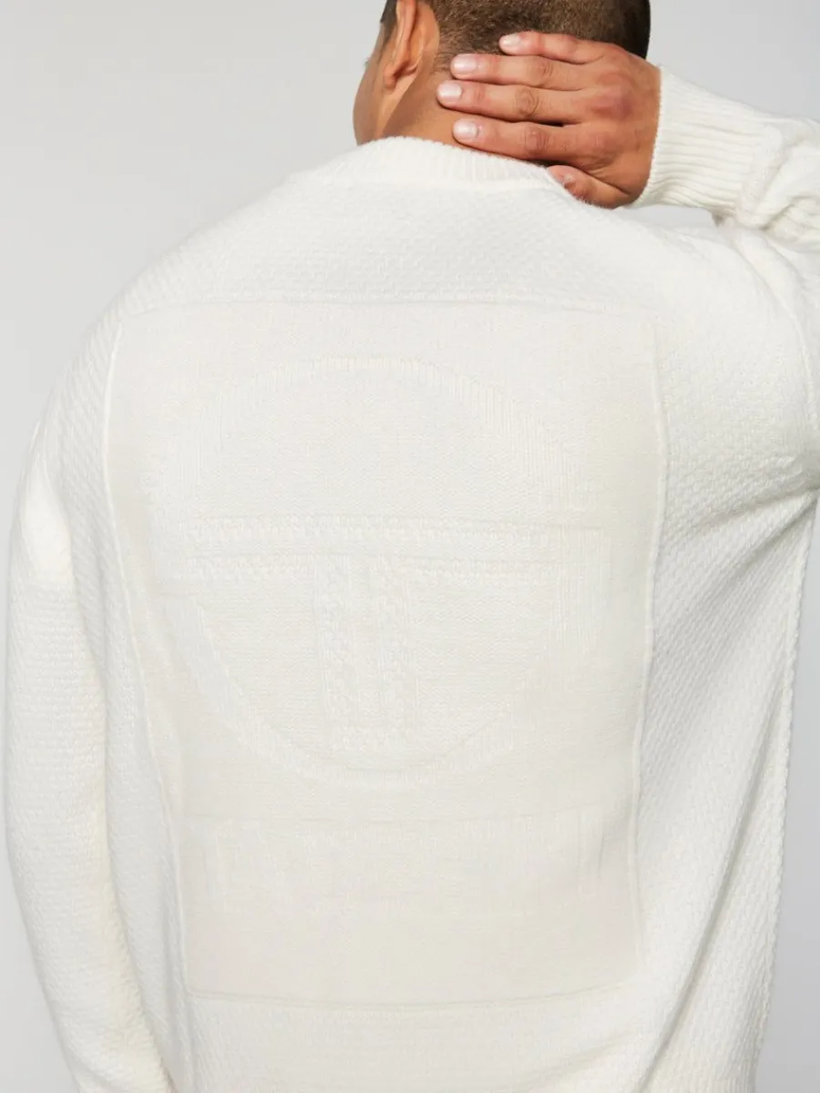 Sergio Tacchini Cave Sweater- Gardenia Hot