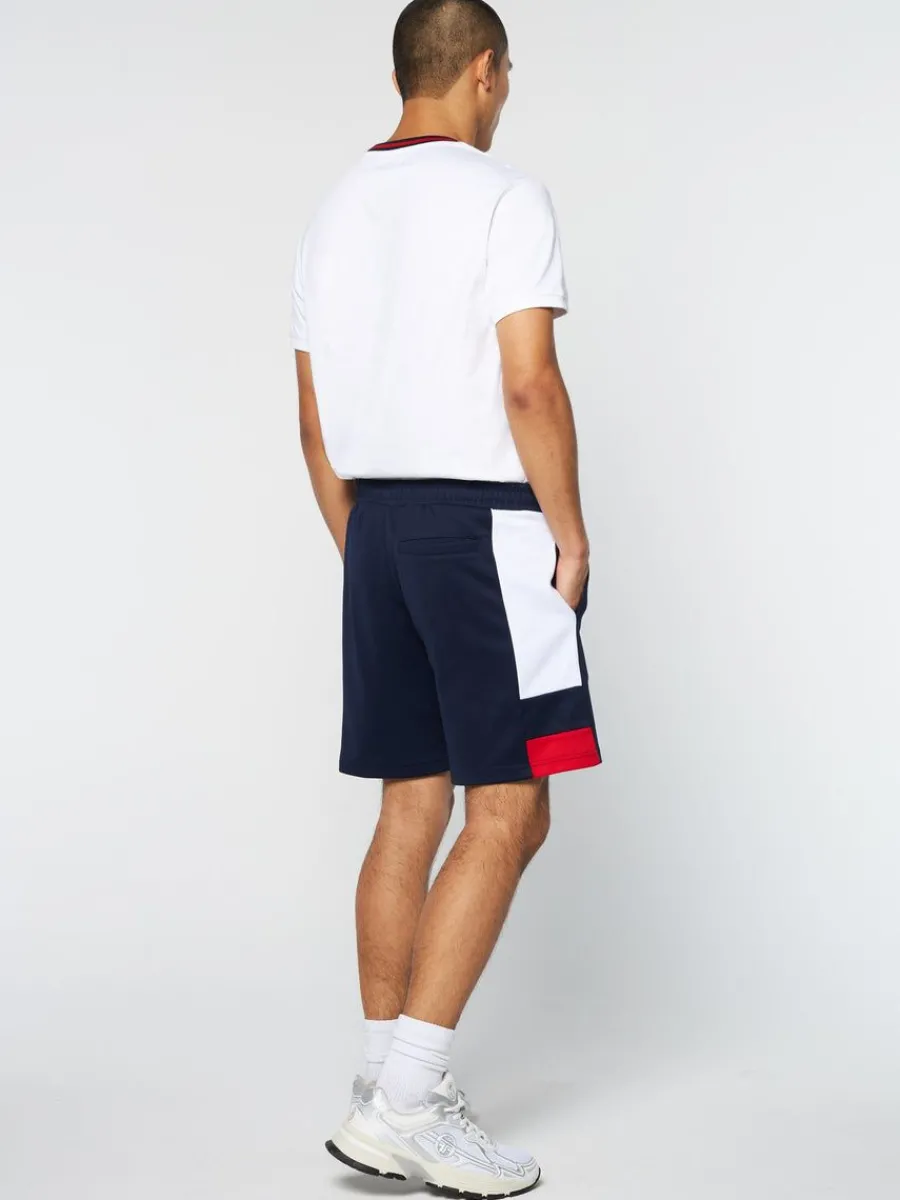 Sergio Tacchini Cole Shorts- Maritime Blue/ White Clearance