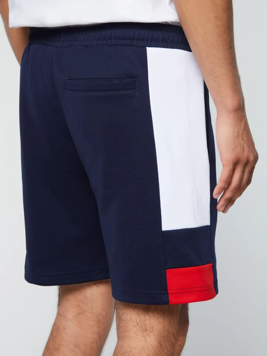Sergio Tacchini Cole Shorts- Maritime Blue/ White Clearance