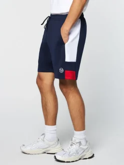 Sergio Tacchini Cole Shorts- Maritime Blue/ White Hot