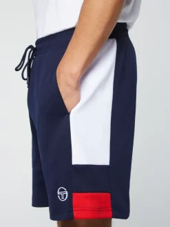 Sergio Tacchini Cole Shorts- Maritime Blue/ White Hot