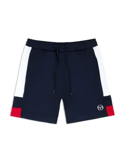 Sergio Tacchini Cole Shorts- Maritime Blue/ White Clearance