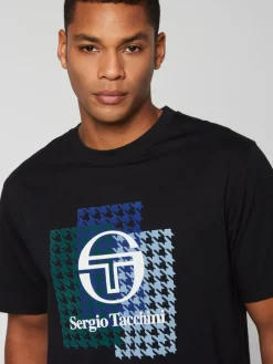 Sergio Tacchini Cori T-Shirt- Black Beauty Hot