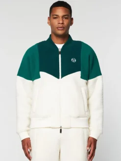 Sergio Tacchini Cortina Bomber- Gardenia/ Botanical Hot