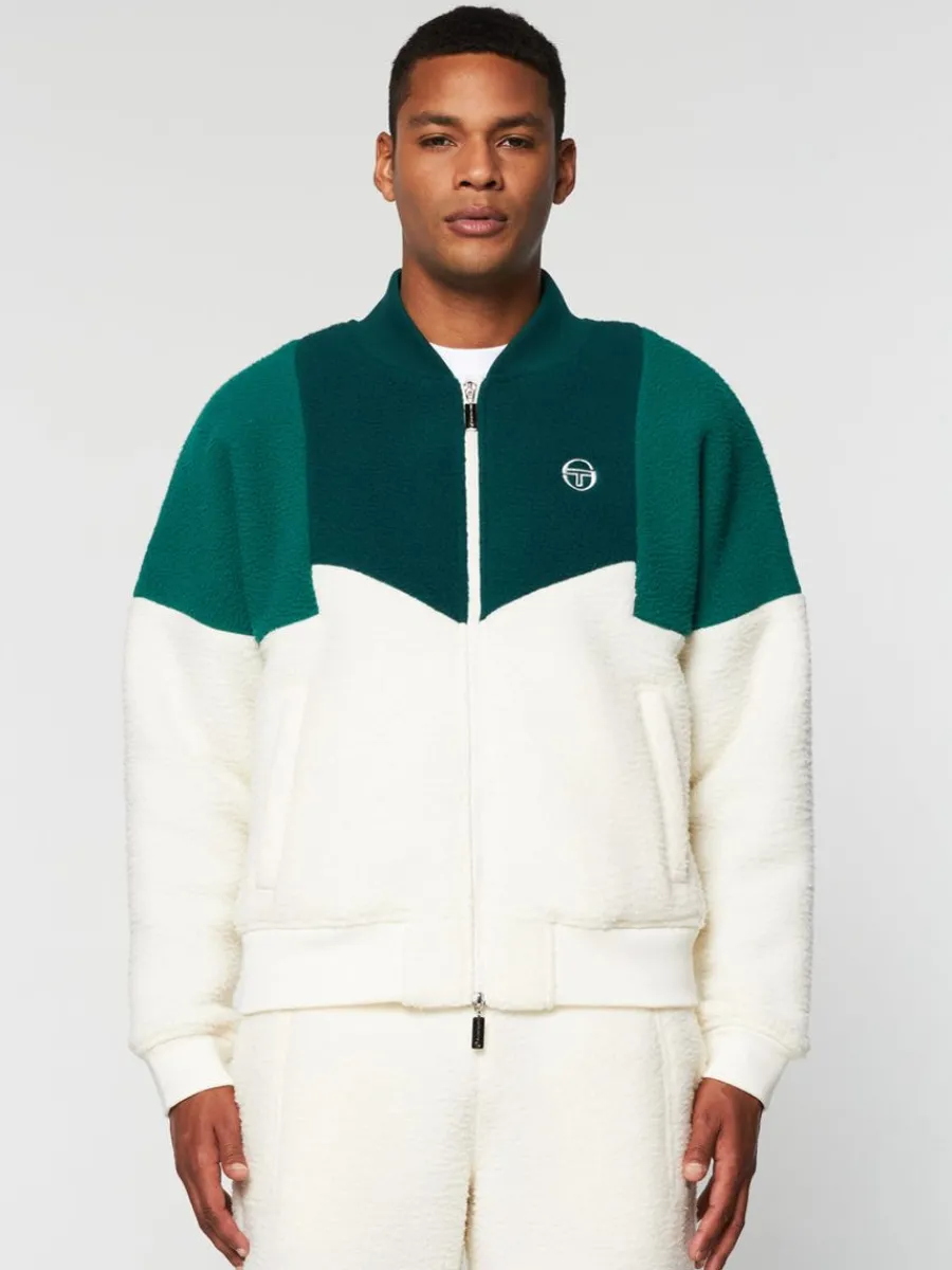 Sergio Tacchini Cortina Bomber- Gardenia/ Botanical Hot
