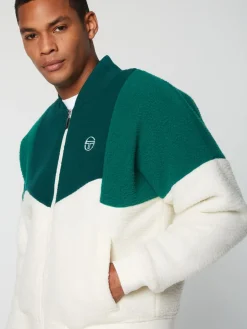 Sergio Tacchini Cortina Bomber- Gardenia/ Botanical Hot