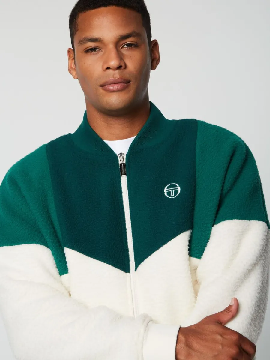 Sergio Tacchini Cortina Bomber- Gardenia/ Botanical Hot